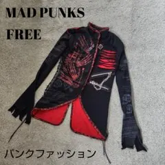 MAD PUNKS パンクファッション　y2k FREE 蜘蛛の巣レース　V系のサムネイル