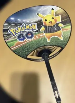 北海道日本ハムファイターズ　ポケモンGO ピカチュウ うちわのサムネイル