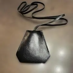 HERMES レザー キーケース ネックレス ブラックのサムネイル