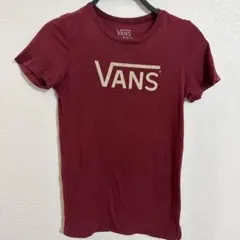 VANS 半袖Tシャツ ボルドーのサムネイル