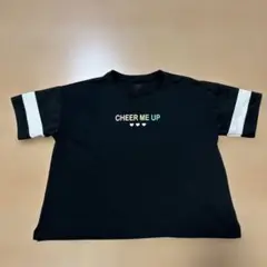 CHEER ME UP Tシャツ Lサイズ 黒