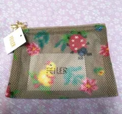 FEILER　ハイジ メッシュポーチS　ベージュのサムネイル