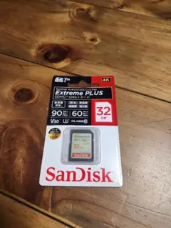 SanDisk Extreme PLUS 32GB SDカード