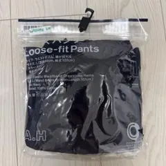 即日発送　ファミマ×長谷川昭雄（A.H）　ルーズパンツ　ネイビー　L AH