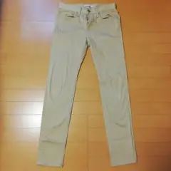 GU ベージュ メンズチノパン