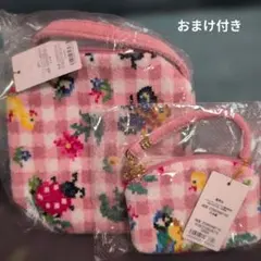 FEILER 花柄チェック ハイジ　ピンクチェック　ハンドバッグ FEILER 花柄チェック ハイジ ピンクチェック ハンドバッグ - メルカリ
