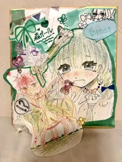 オリジナル 手描きイラスト