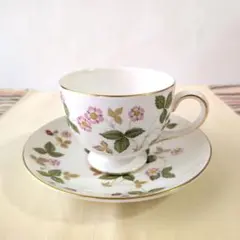 WEDGWOOD　ワイルドストロベリー　リー　カップ＆ソーサー