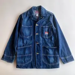 usedレトロ BEAMS BOY×BEN DAVIS デニムカバーオール古着
