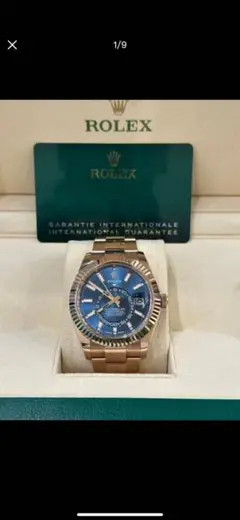 ROLEX デイトジャスト ブルーダイヤル