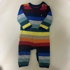 baby GAP ボーダー ニットロンパース 6〜12ヶ月