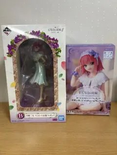 五等分の花嫁 中野二乃 フィギュア 一番くじ＆ぬーどるストッパー