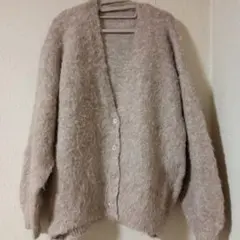 LE CERCLE par rope シャギー　カーディガン