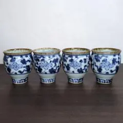 京焼【相模竜泉】 茶碗 茶道 器 色絵 金彩 在印 竹 抹茶 茶会 陶器