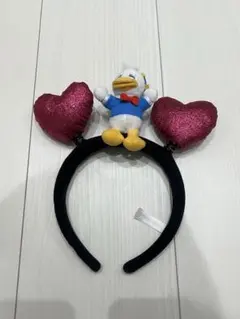 ディズニーリゾート ドナルド パルパルーザ カチューシャ ハート