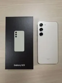 縦線あり】楽天版 Samsung Galaxy S23 256GB クリーム - メルカリ