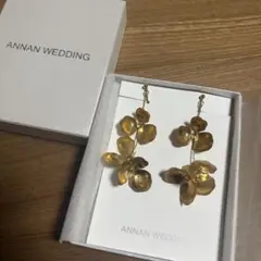 ANNAN WEDDING フラワーモチーフ イヤリング