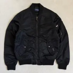 POLO RALPH LAUREN MA-1 フライトジャケット ブラック XS