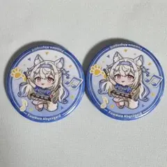 ホロライブ 原宿 フワワ・アビスガード 缶バッジ 2個 | Mercari