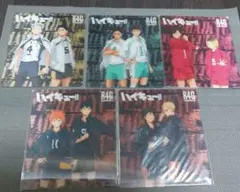 ハイキュー!!　キャラクターグッズ R4Gレンチキュラーカード5枚