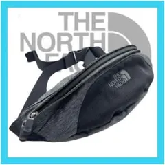 ザノースフェイス　ボディバッグ　ウエストポーチ　ブラック×グレー