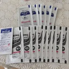 メンズビオレ ビオレ　毛穴すっきりパック 黒色タイプ 9枚 白色タイプ6枚