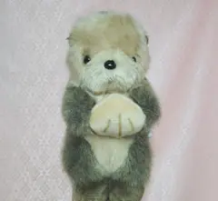 復古 海獺 玩偶 昭和 夢幻