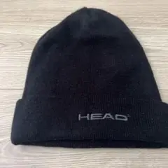 HEADの黒ニット帽