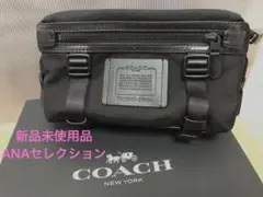COACH ユーティリティバックブラック/新品・未使用（ANAセレクション）