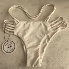 ALEXIA STAM ホワイトセパレート水着