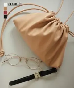 ベースメントオンライン　巾着バッグ　KINAKO