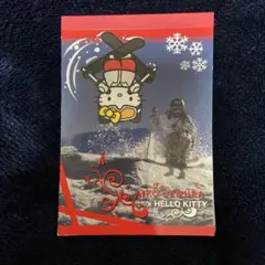 ハローキティ JOC限定 上村愛子 スノーモーグル メモ 2009年