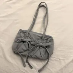 RUBY AND YOU リボンバッグ ブルー