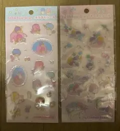 新品★キラぷくシール★サンリオ★キキララ★リトルツインスターズ★2枚