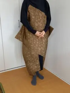 着物リメイクワンピース8