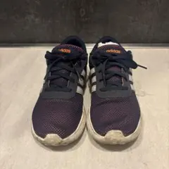 adidas ネイビー/オレンジ スニーカー/ランニングシューズ
