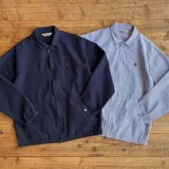 SD SEERSUCKER HARRINGTON JACKETのサムネイル