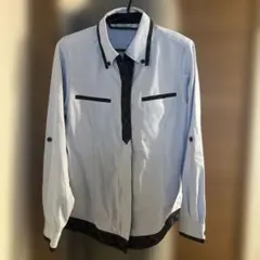 ヤクルトレディ　夏用長袖シャツ極美品のサムネイル