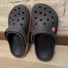 crocs ネイビー　キッズサンダル　20cm