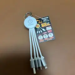 POWER 3 in 1充電ケーブルUSB Micro USB Type-C