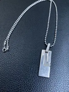 GUCCI SV925 GGプレートトップ 10g GUCCI ネックレストップ - メルカリ