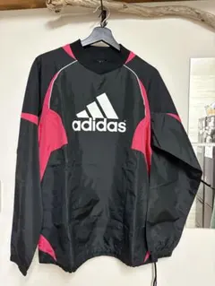 adidas ピステ・ウィンドブレーカー ブラック/ピンク　Ｌサイズ