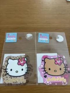 ハローキティ ステッカーセット　サンキューマート　日焼けキティ