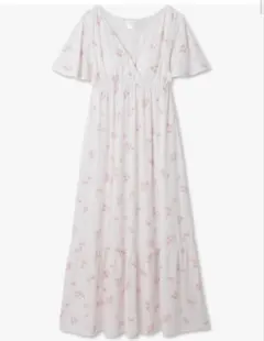 ジェラートピケ gelato pique さくら柄カップイン半袖ワンピース