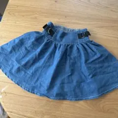 美品 Lovetoxic インパン付きフレアスカート 140cm