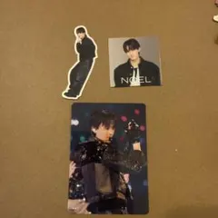 川島如恵留　ステッカー、トレカセット