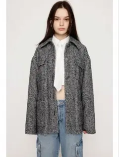 【最終値下げ】MULTI COLOR TWEED ジャケット SLY スライのサムネイル