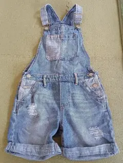 GAP　デニムオーバーオール　130　キッズ