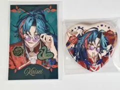 にじさんじ RoseValentine 魁星 缶バッジ チェキ風カード