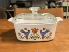 CorningWare コーニング社 キャセロール　アメリカ製　3点 ビンテージデッドストック】Corning ware（コーニングウェア）社製